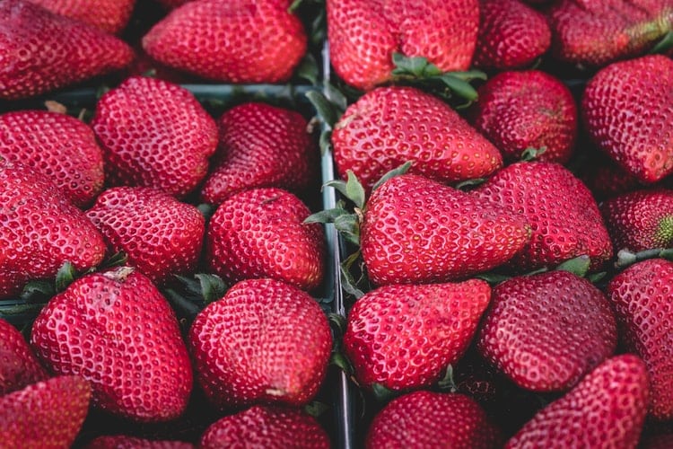 Trypophobia strawberry