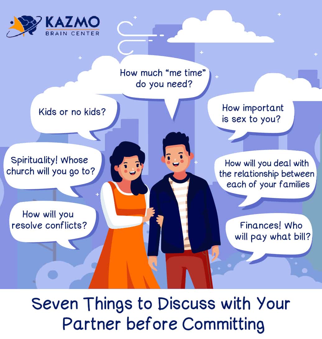 Discuss with Your Partner before Committing | Kazmo Brain Center