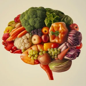 human brain with fruit and vegetables in the centre, in the style of concept art, exacting precision, lightbox, silhouette figures, --ar 3:2 --style raw --v 6 Job ID: d50a5bae-d554-46dc-b58d-c87df53bfdc3